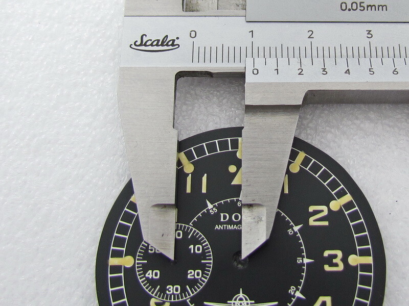Doxa Laco Aviator Luftwaffe Pilots WWII Re-finished Dial Watch-face EXCELLENT