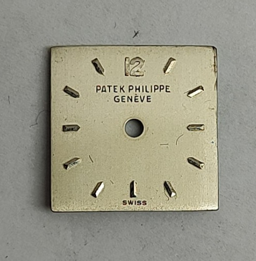 Vintage Genuine Patek Philippe 12.8mm Square Dial Ref 3285 Cal 13.5 Preowned