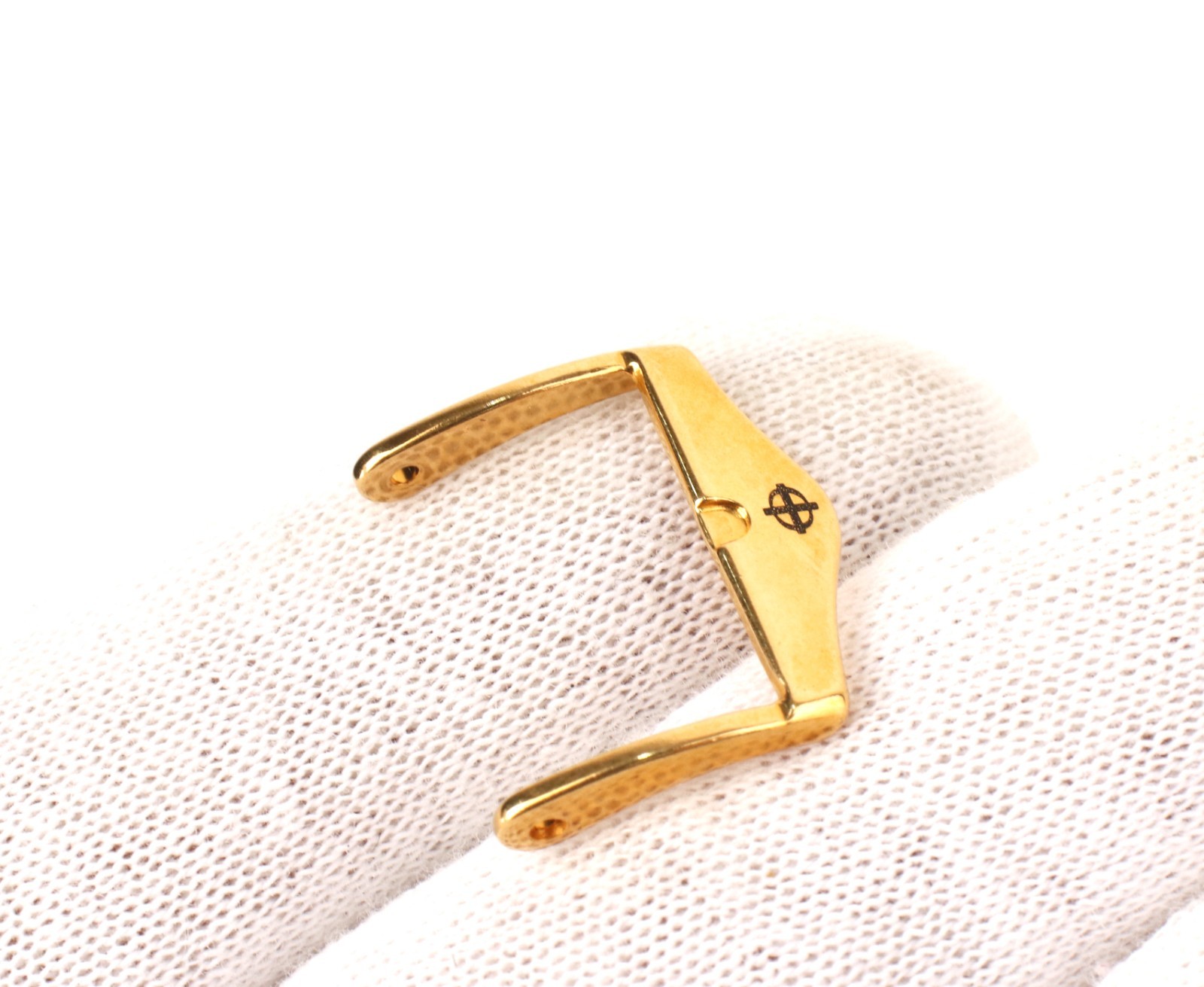 16mm ZODIAC Metal Watch Strap Band Buckle Gold-Tone SWISS🇨🇭MADE Vintage