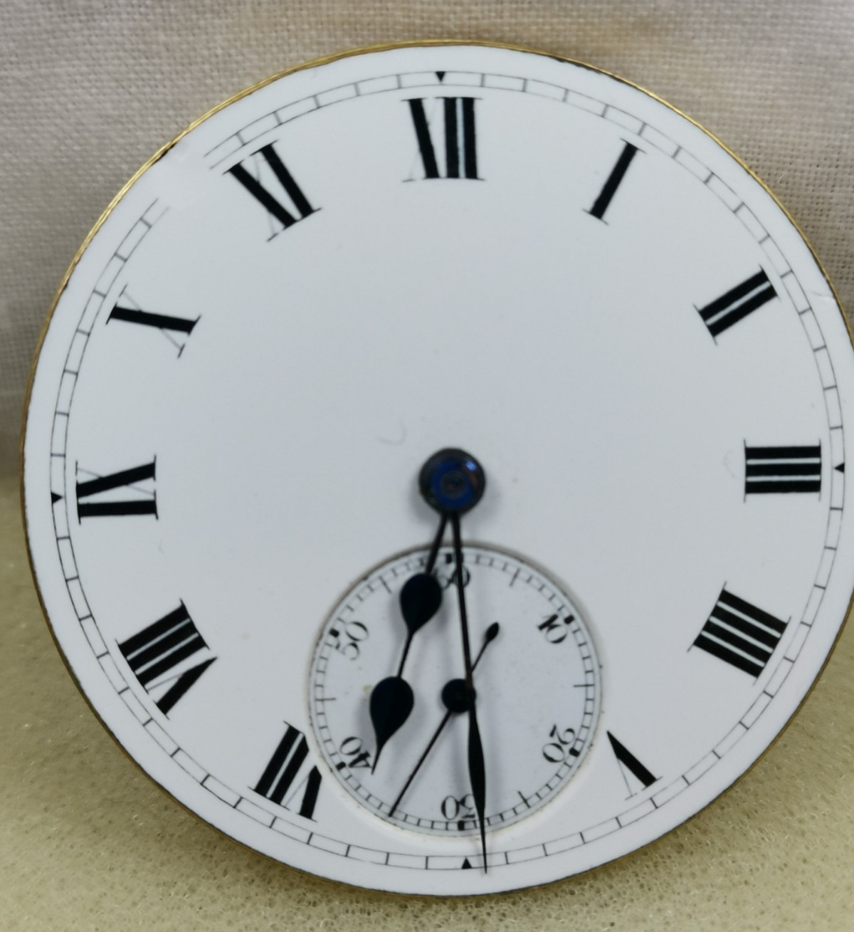 Rotherhams London Pocket Watch Movement 41.3 mm Parts/ Repair!