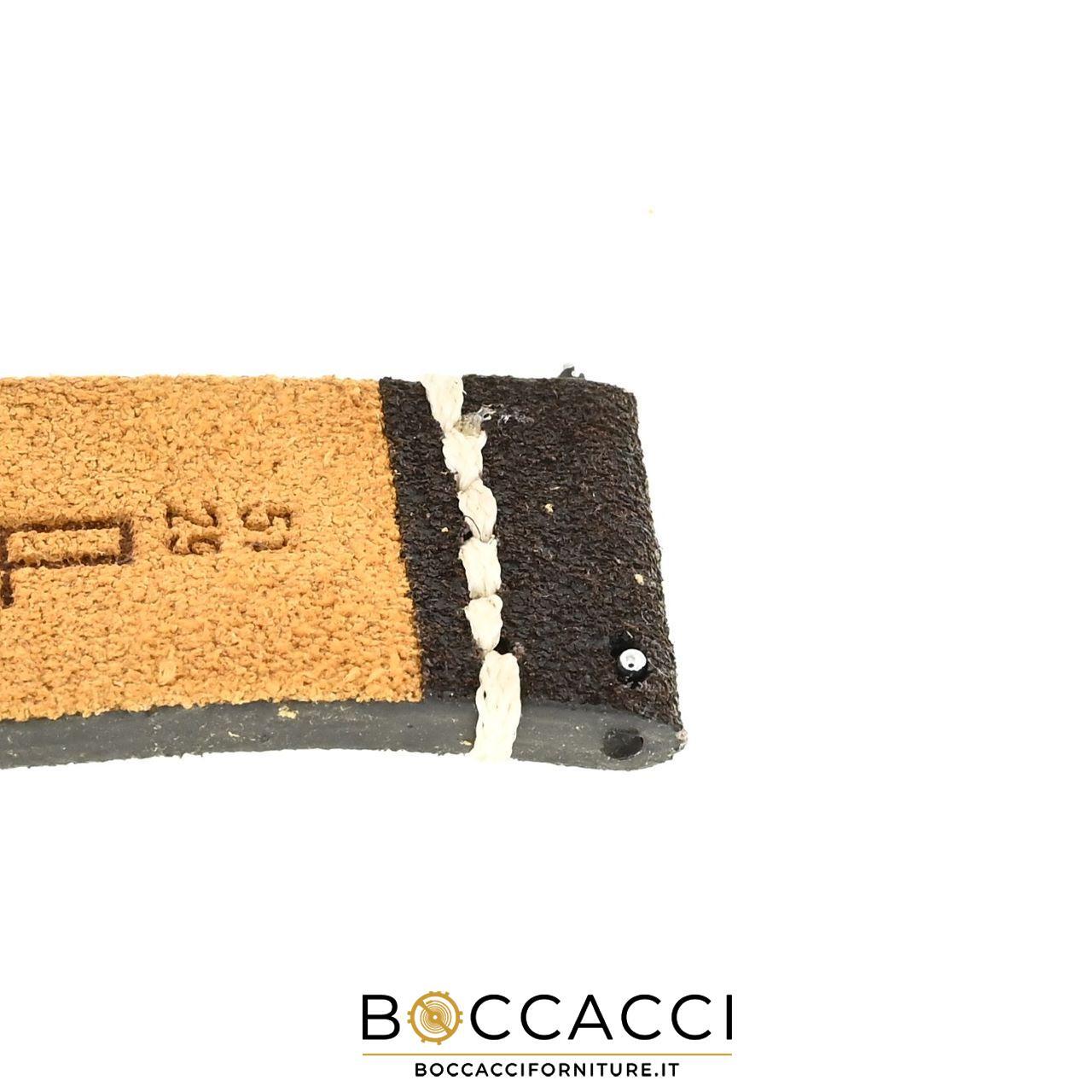 DILOY Cinturino Easy Fit/Remove 20mm Marrone Scuro in Cuoio Invecchiato Cucit…