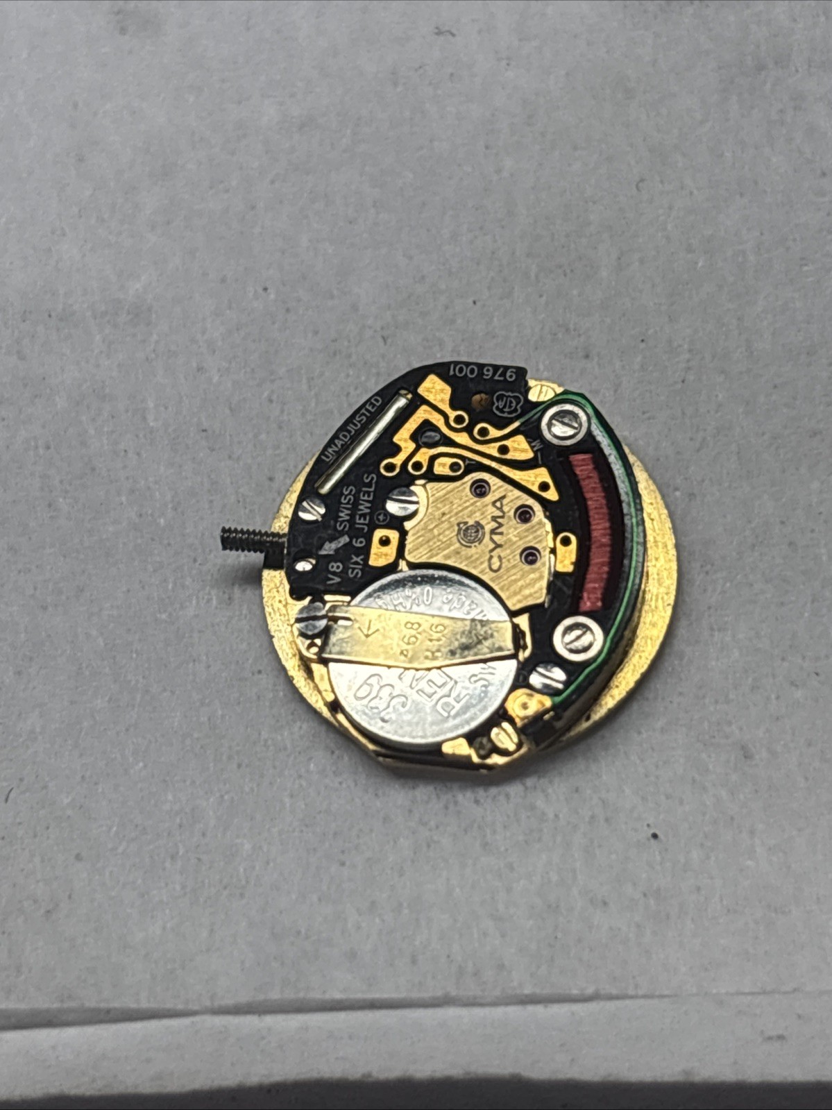 ETA 976.001 Cyma Movement Running ,