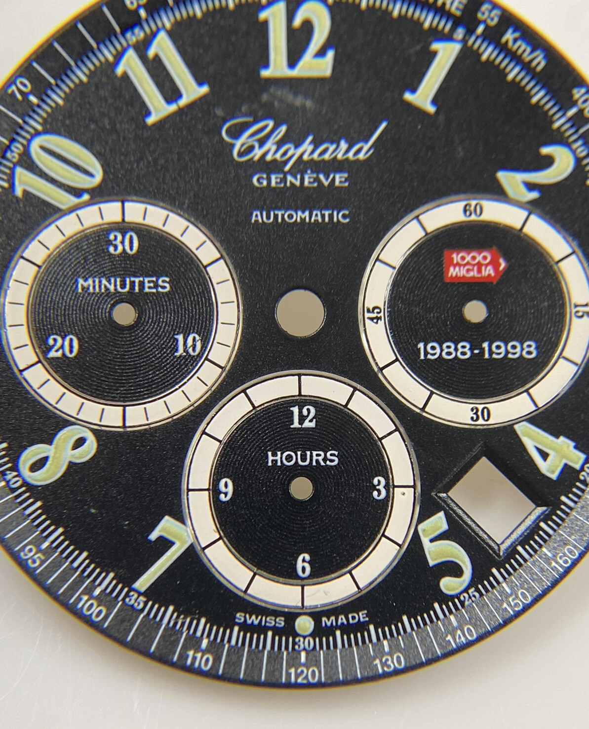 Genuine Chopard Geneve Automatic 1000 Miglia 1988-98 Black 30.9mm Dial Ref: 8331