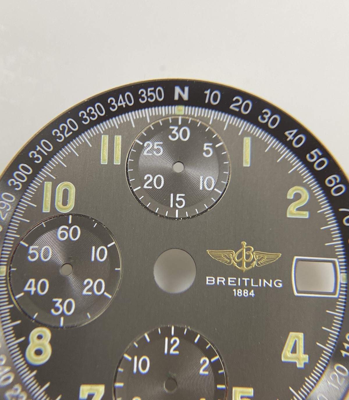 Original Breitling Chronomat Longitude GMT A20048 Cal. Valjoux 7750 Tabacco Dial