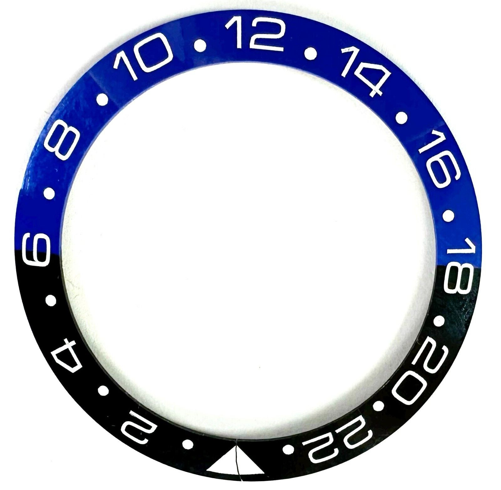 Bezel Inserter Ceramic for Rolex Black, Blue & White Size (40mmx32mm)