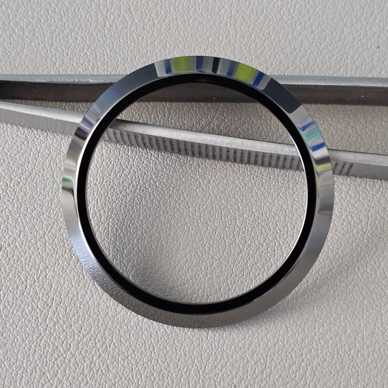 SLIM Bezel SKX007 PILOT / Gunmetal Polished / SEIKO MOD SKX