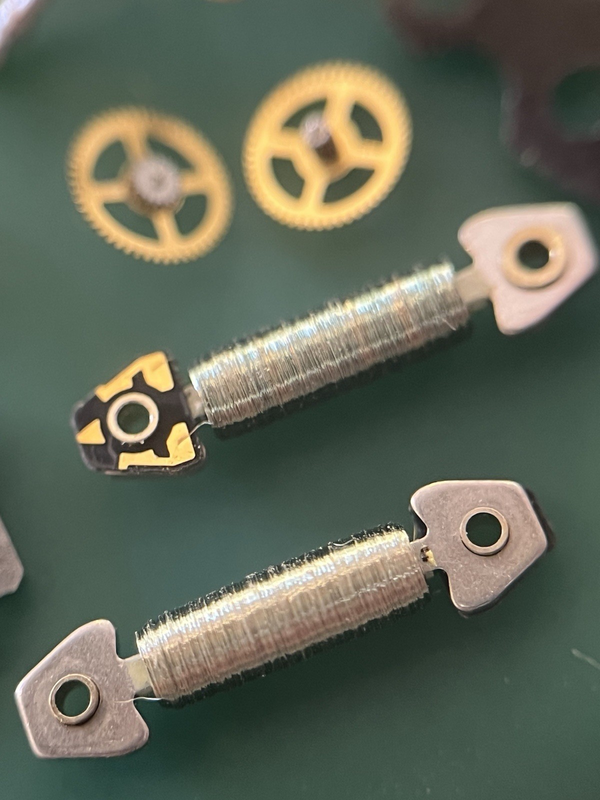Partial ETA 251.272 Quartz Chronograph Movement Movado 22j