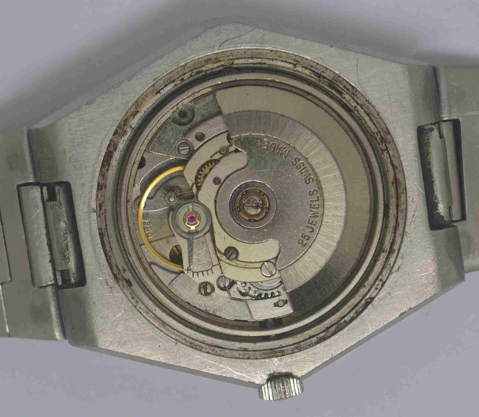 VTG CAMY By SYNCHRON Conquistador Steel Watch. Ref: 22.447, Cal: 2789.