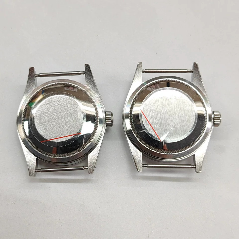 36mm Stainless Watch Case Acrylic Glass For Nh35 Nh36 4R Movement 28.5-29mm Dial