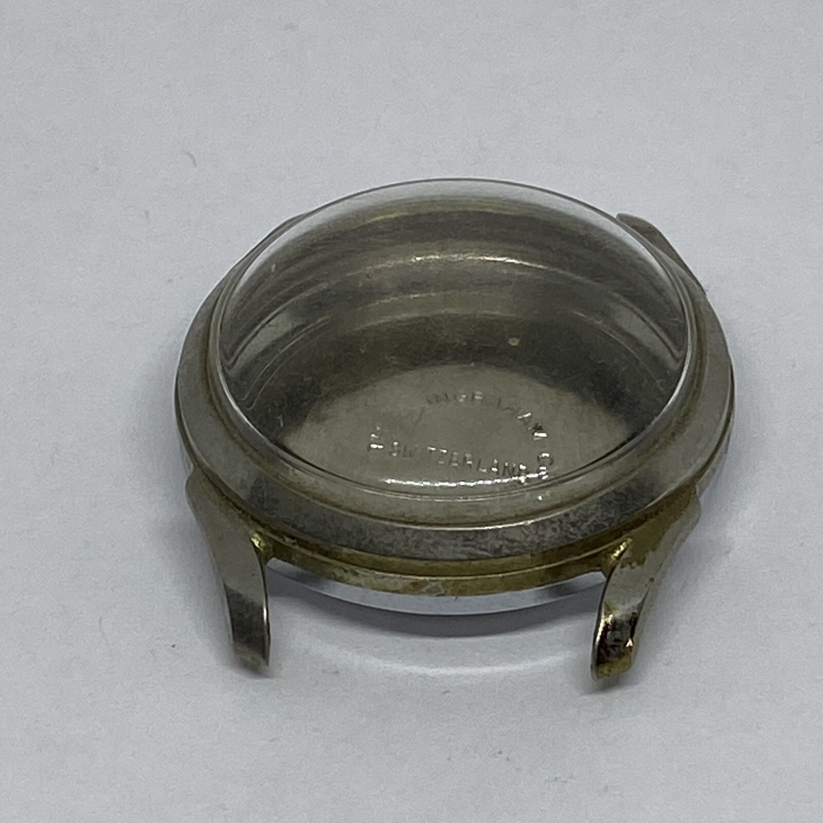 Vintage Ingraham Watch Case, Caseback, And Crystal for BF 866 Movement