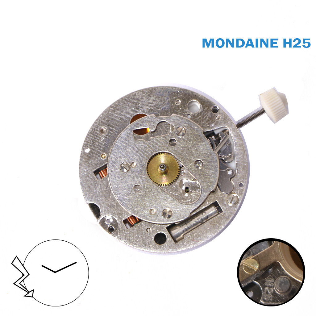 MONDAINE H25 Ltd SWISS🇨🇭 Made Movement Quartz Movement , Without Disk