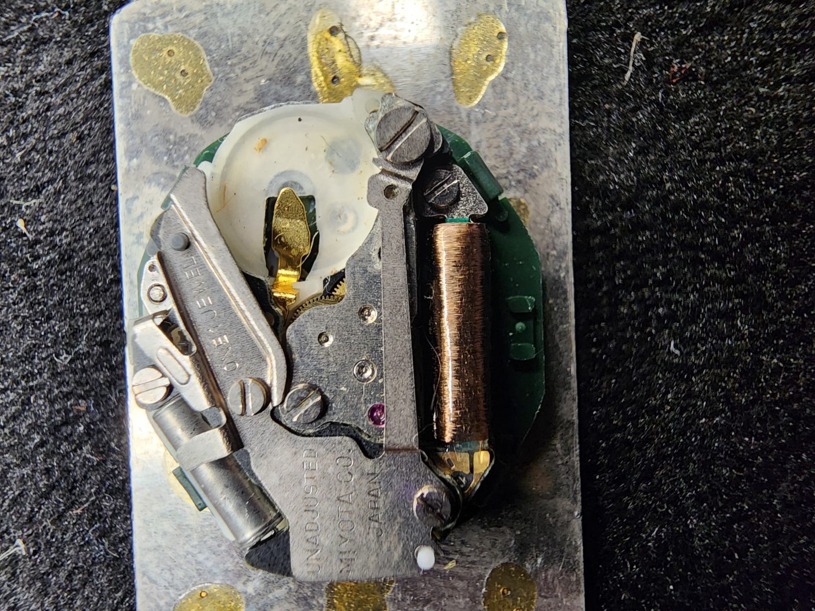 Vintage MIYOTA Quartz Watch Movements – 1 Jewel Japan – GUCCI / SOLLEX / PIERRE