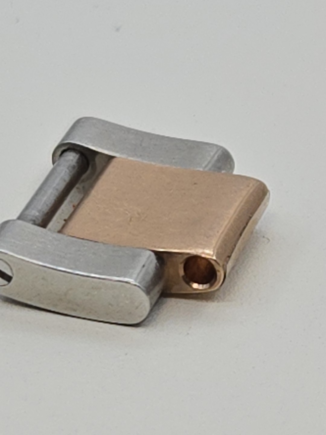 Rolex Oyster Link ,126711,116241 18k Rose Gold, Stainless Steel, 15.5mm , NOS