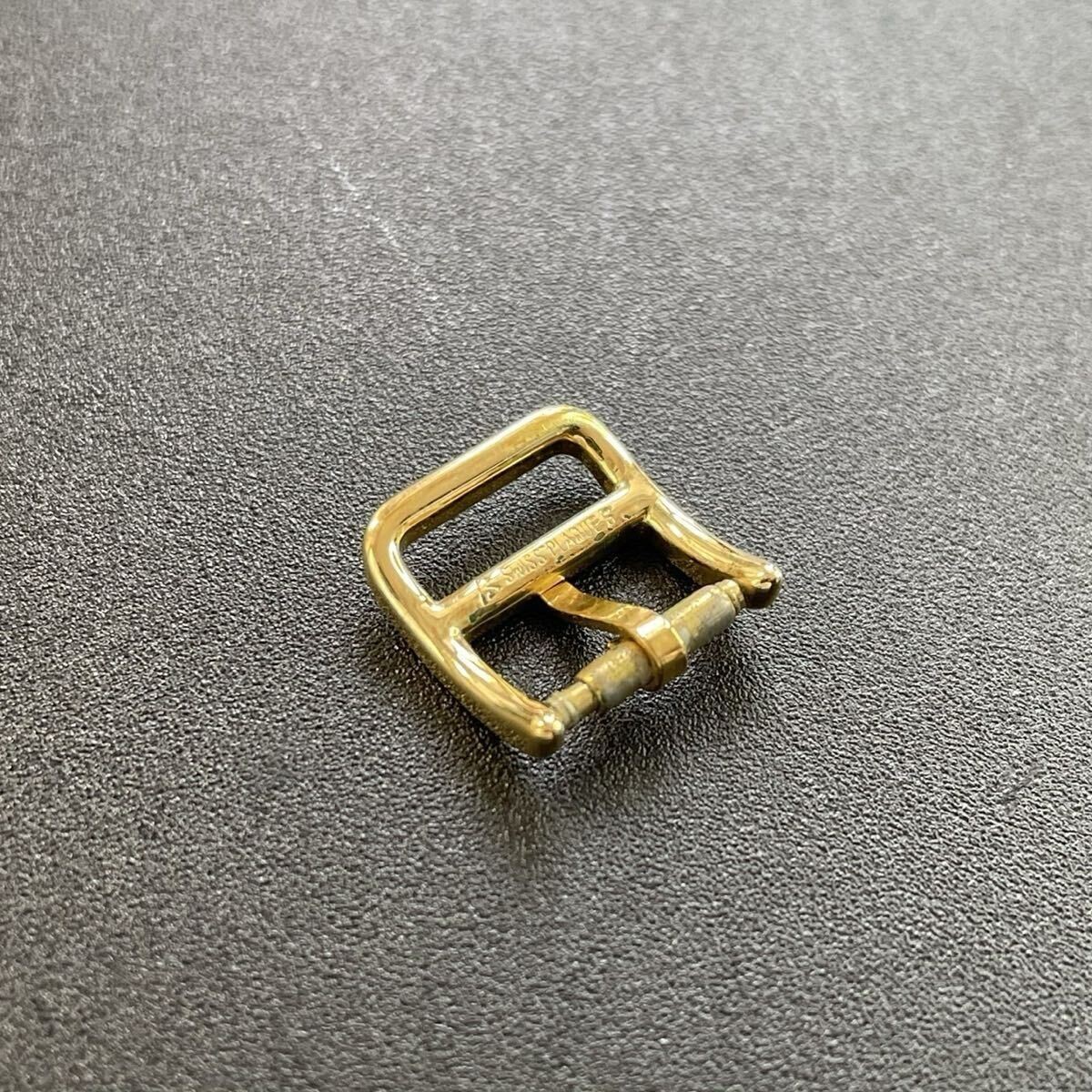 Genuine Hermès Watch Buckle 10mm GP Gold Plated for Leather Strap