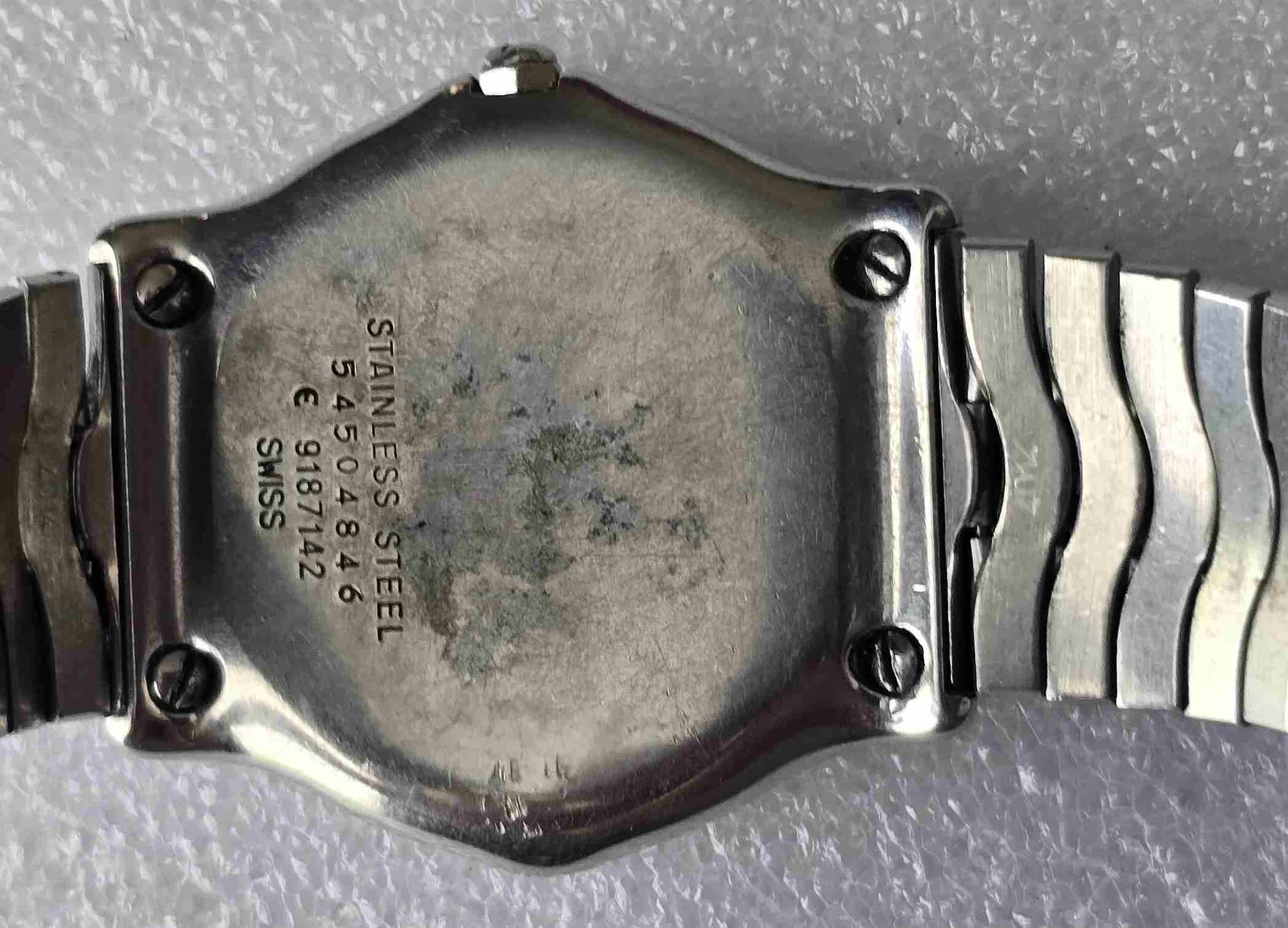 EBEL Sport Classic Wave Steel Wristwatch. Ref: 9187142. Cal: 187-1. For Service