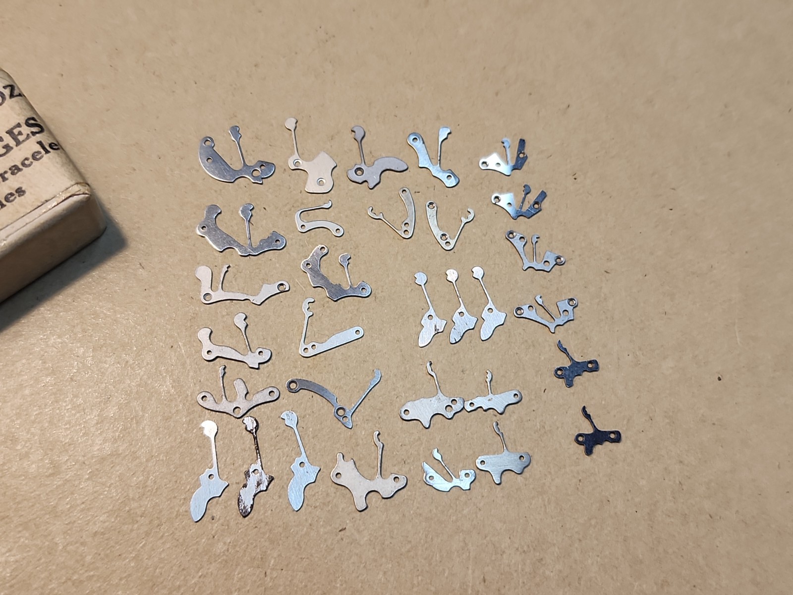 Assortment # 3201 Mixed Set Bridges For Swiss Bracelet Watches- Qty 31-23 Types