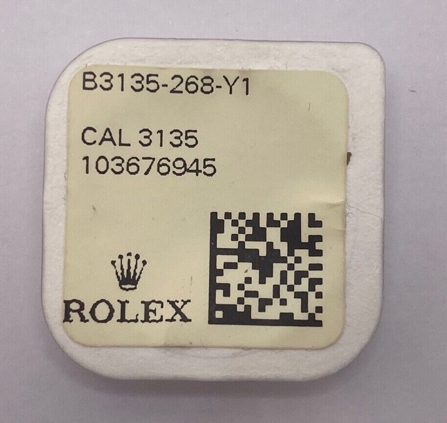 NEW in Package Original Rolex Cal 3135 Part 268 Mechanism Cover