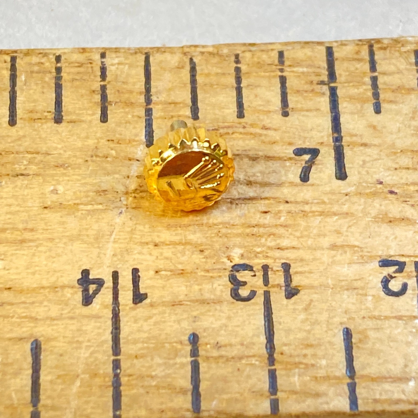 Vintage Original Rolex Single Crown Yellow Gold