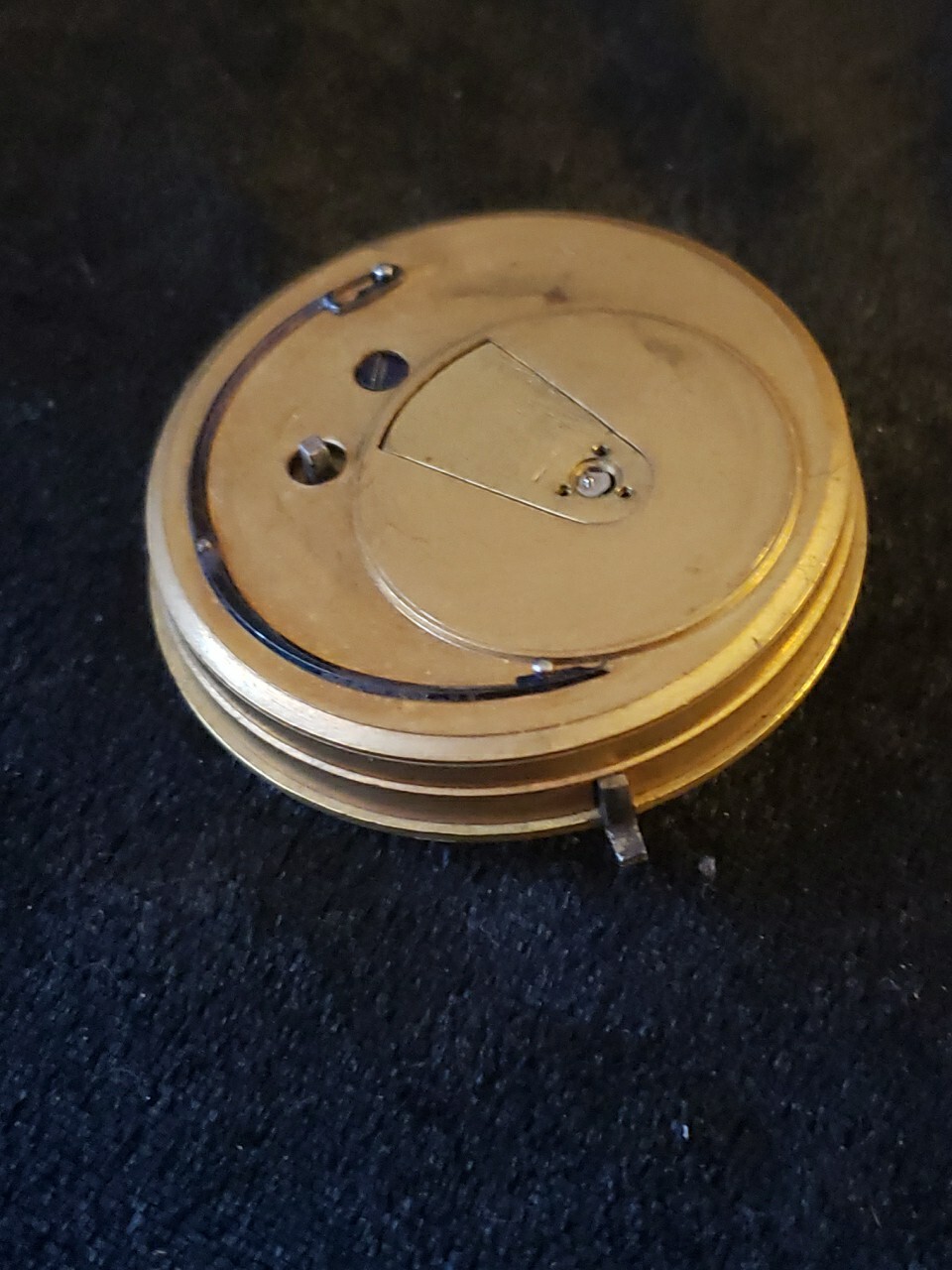 Fusee Pocket Watch Movement R. Wright Maker From Watchmakers Collection