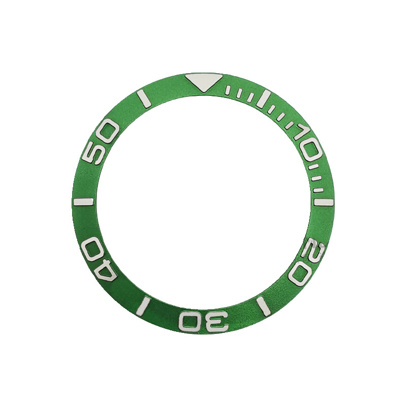 38mm Aluminum bezel Insert For 40mm Watch Case Fit 40mm Watch Case Repair Parts