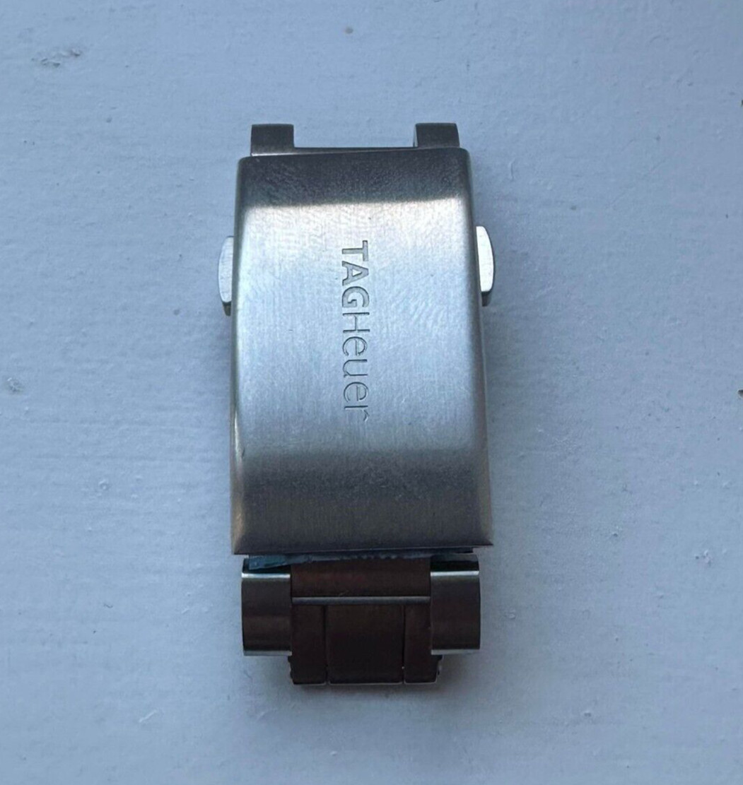 Genuine Tag Heuer Carrera Deployment Deployant Clasp Buckle Bracelet FAA077 18mm
