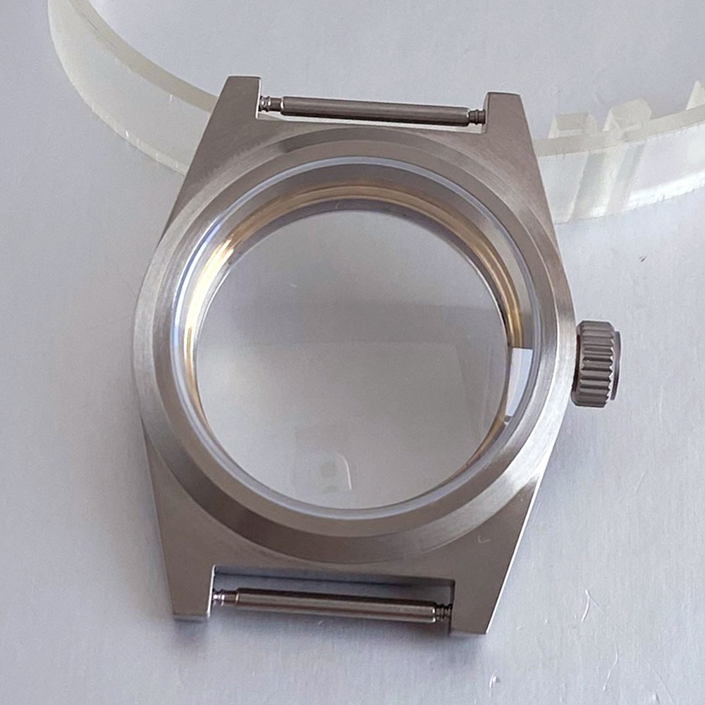 38mm Dive Watch Case+Dial Set AR Sapphire Fit NH35 ETA2824 PT5000 Miyota8215