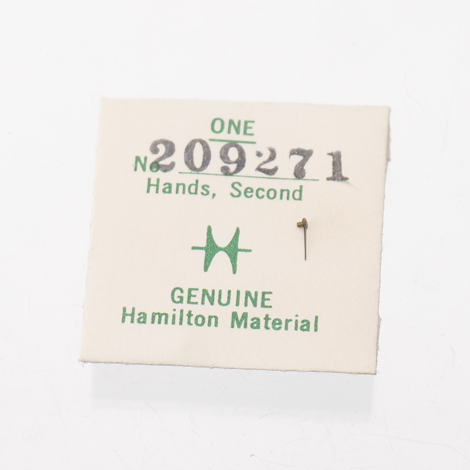 Hamilton 209271 Seconds Black Steel Hand 8/0 – 747 Size Part Watchmakers (H23)