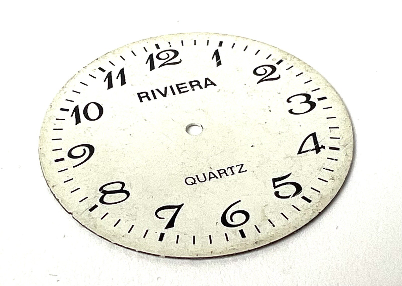Vintage Rare Riviera Watch – Face ONLY White