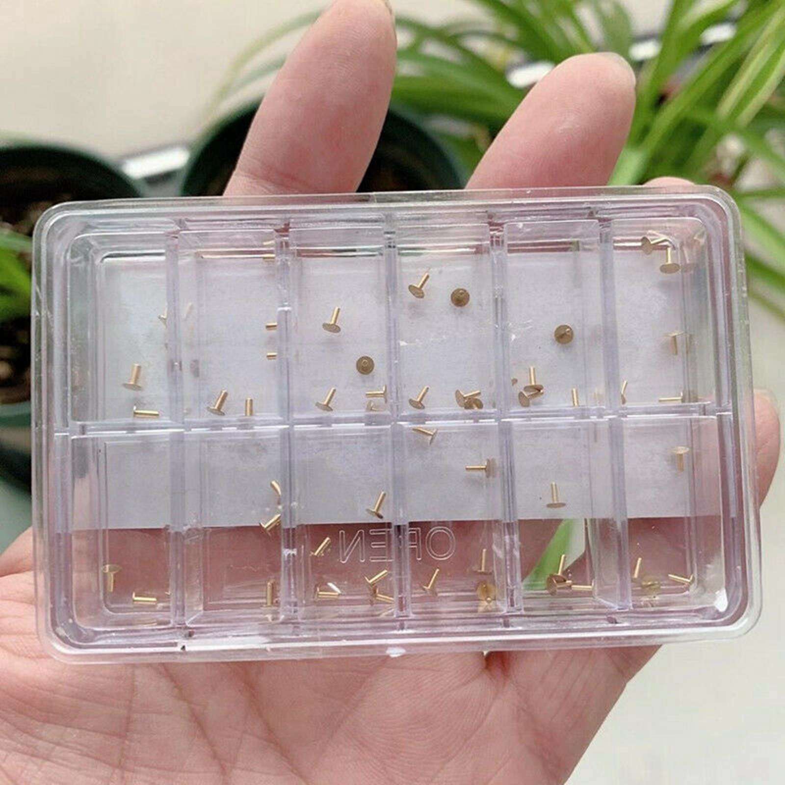 60pcs Dial Feet Stickers Watch Movement Repairment Spare Parts Watchmaker Tool