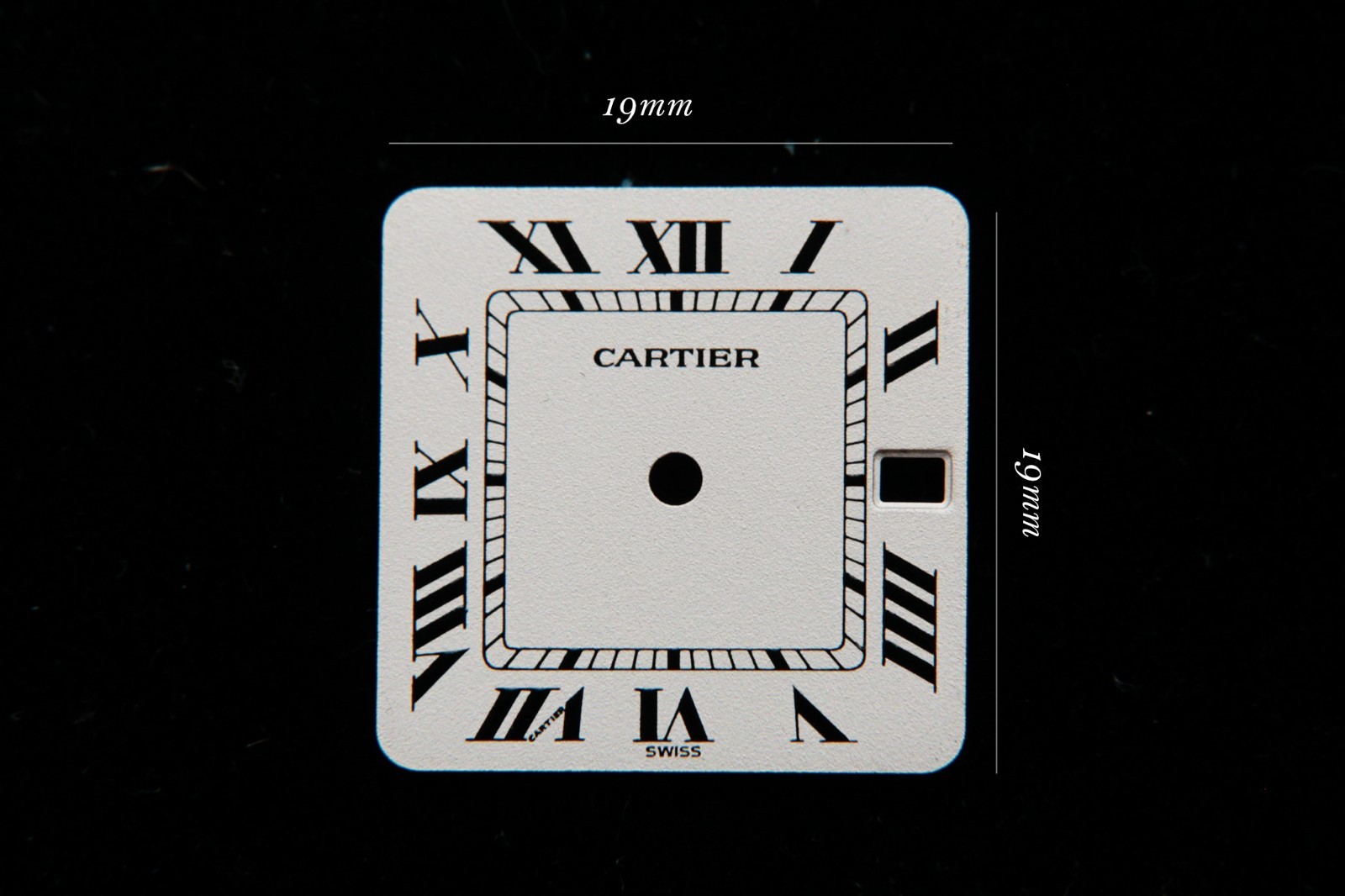 OEM Pre-Owned Cartier Panthere MM2 19mm x 19mm Dial Ref. 37827306 Ivory D/3