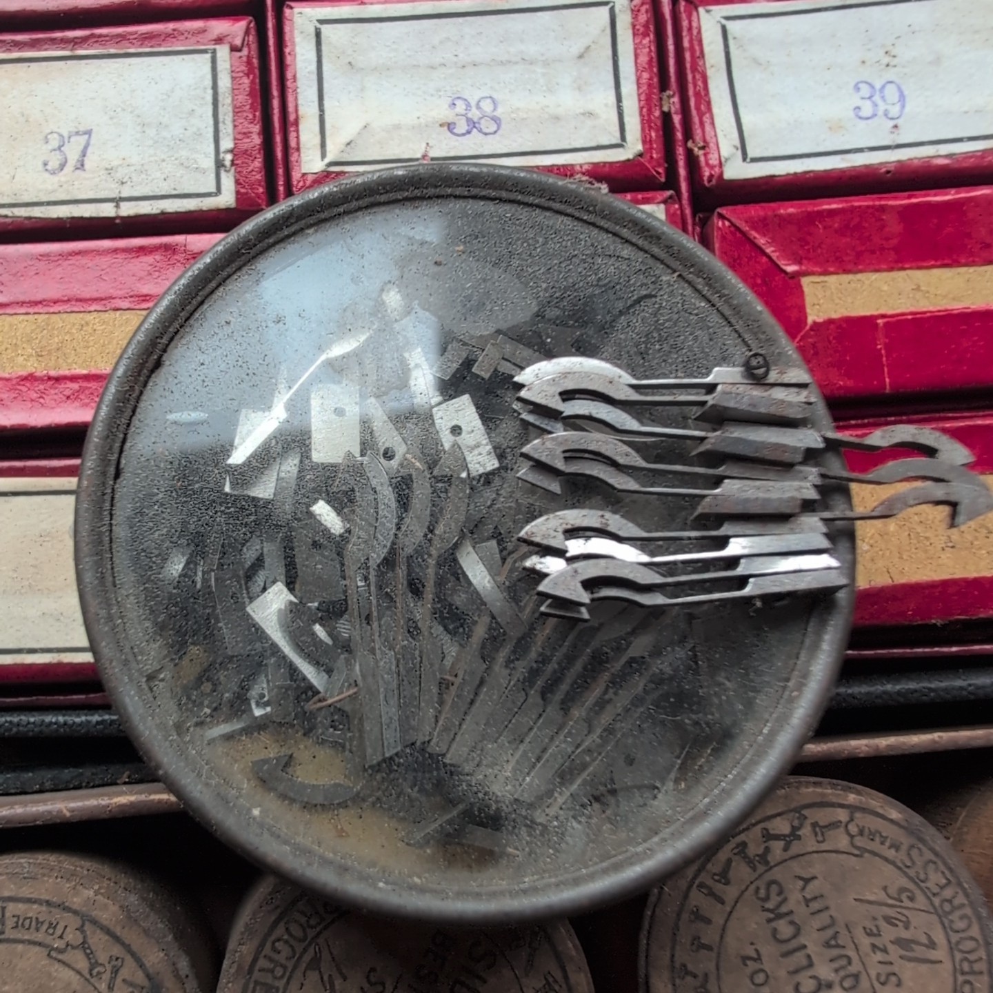 Pocket Watch Clicks – Large Lot of NOS Antique Watch Parts (DQ9)
