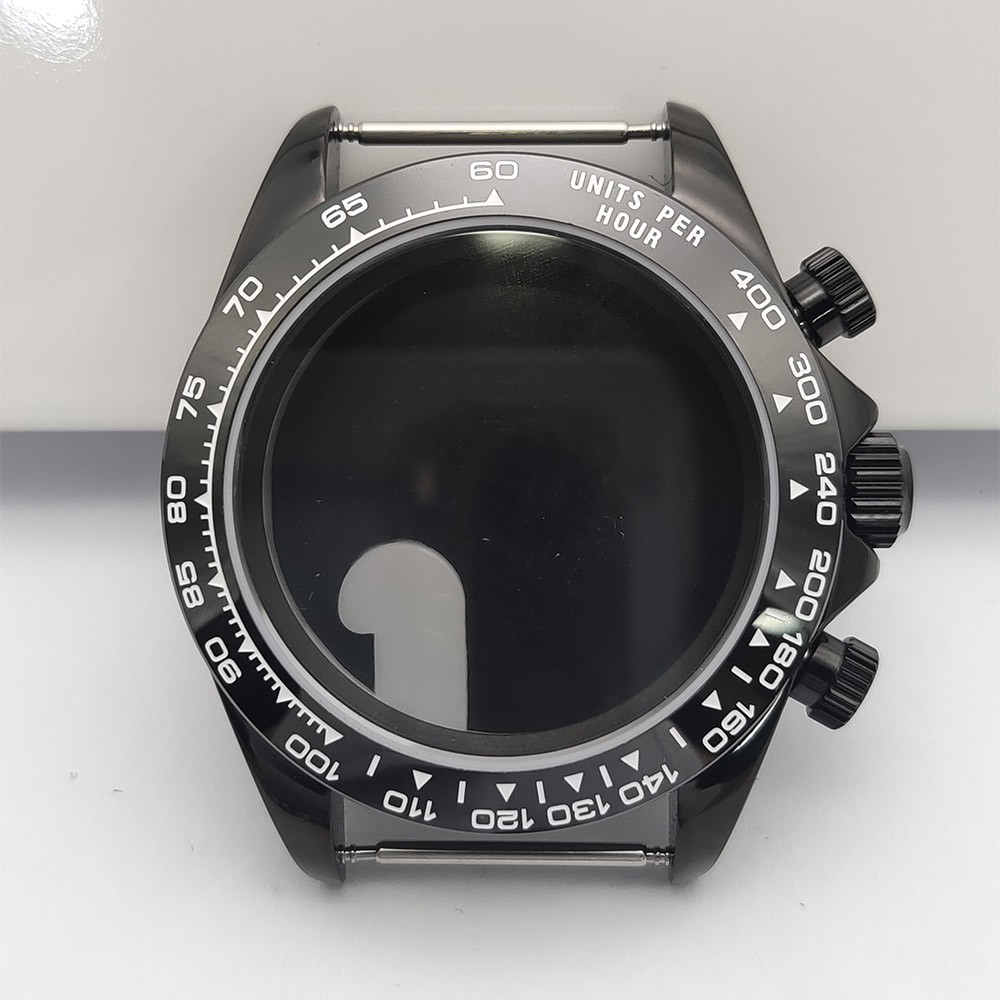 VK63 case 50m waterproof sapphire glass for 29.5-32.5mm dial Watch Tuning Parts