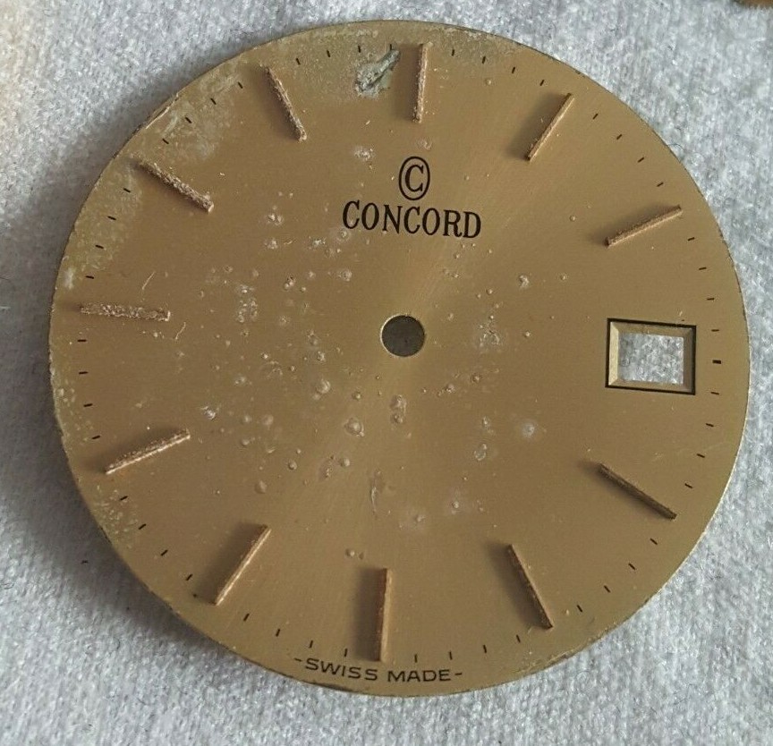 ETA Caliber 255.111 Movement Hour Wheel Height 0.79mm + Concord Dial + Hands