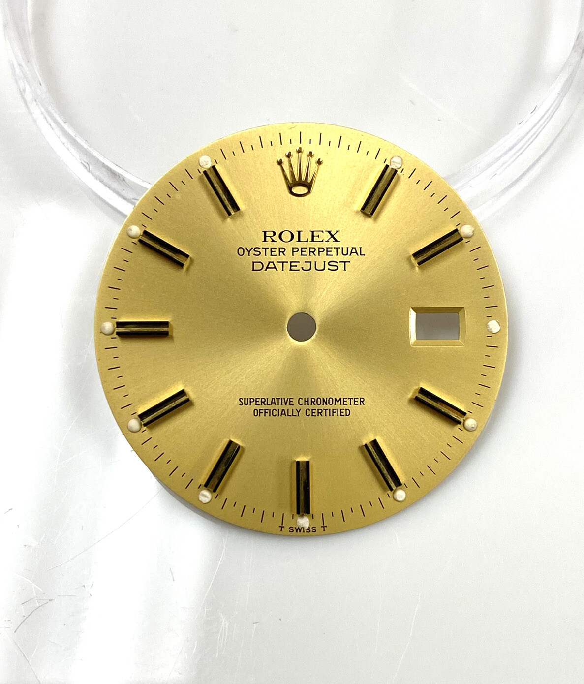 Genuine Rolex Champagne Gold dial for Men’s Datejust Oyster 16013 16233 #27