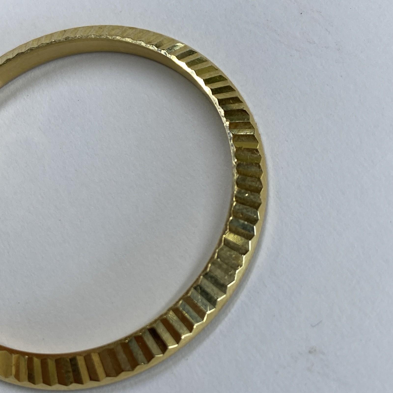 Fluted Bezel For 40MM Rolex President 228238, 228398, 228348 18KT ORIGINAL