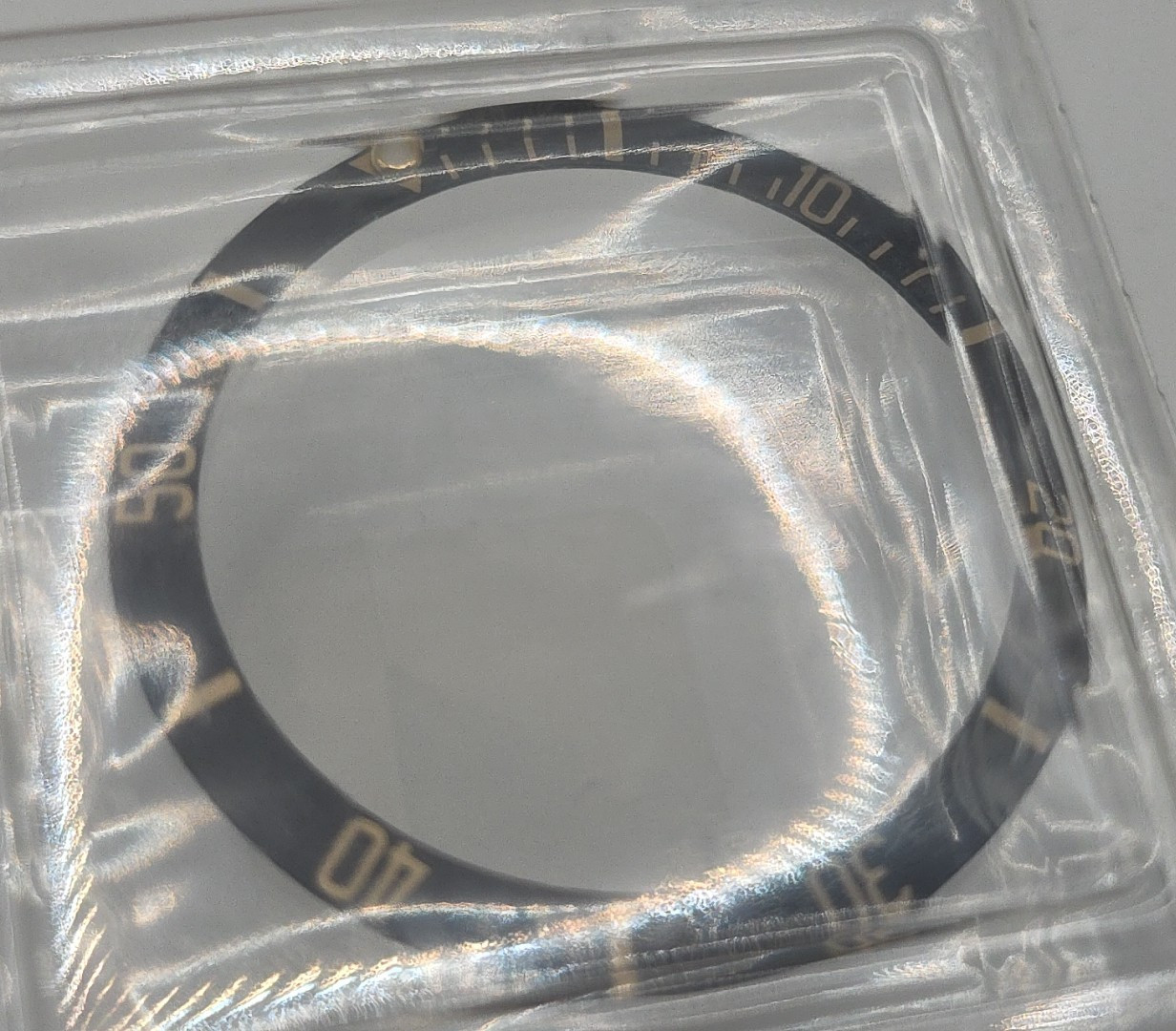 Tudor 79733N Black Bay Heritage Original Bezel Insert 315-79733N Black/Gold