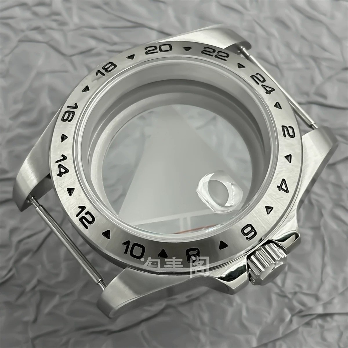 DIY Watch Part Kit for Explore II ETA 2824 40mm 42mm Watch Case + Steel Strap