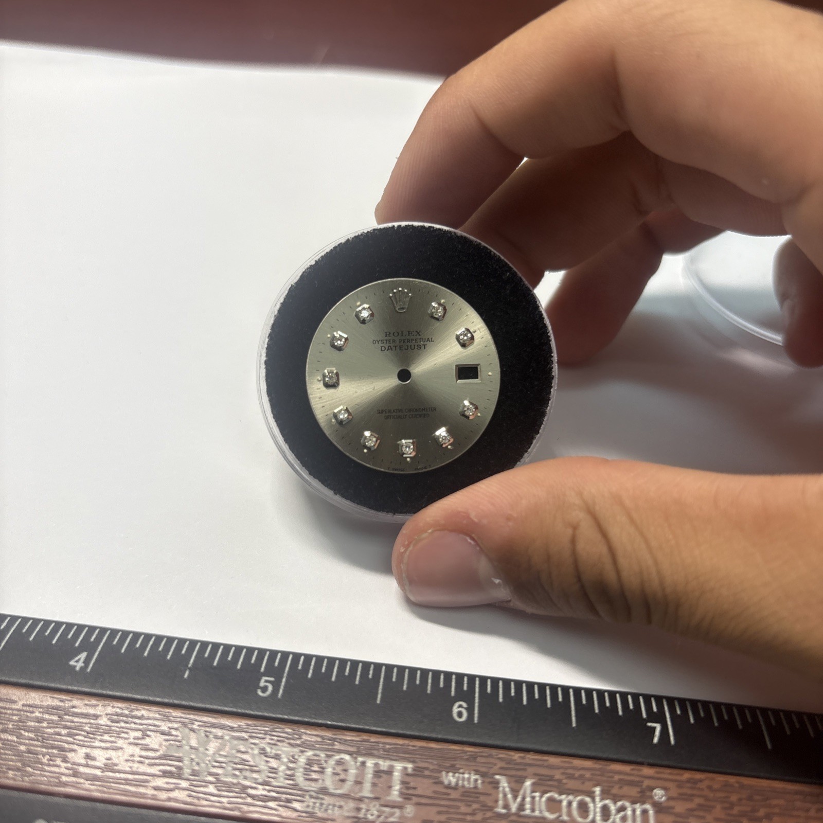 Rolex 36mm Old Style Dial As Is Custom Diamond Dial