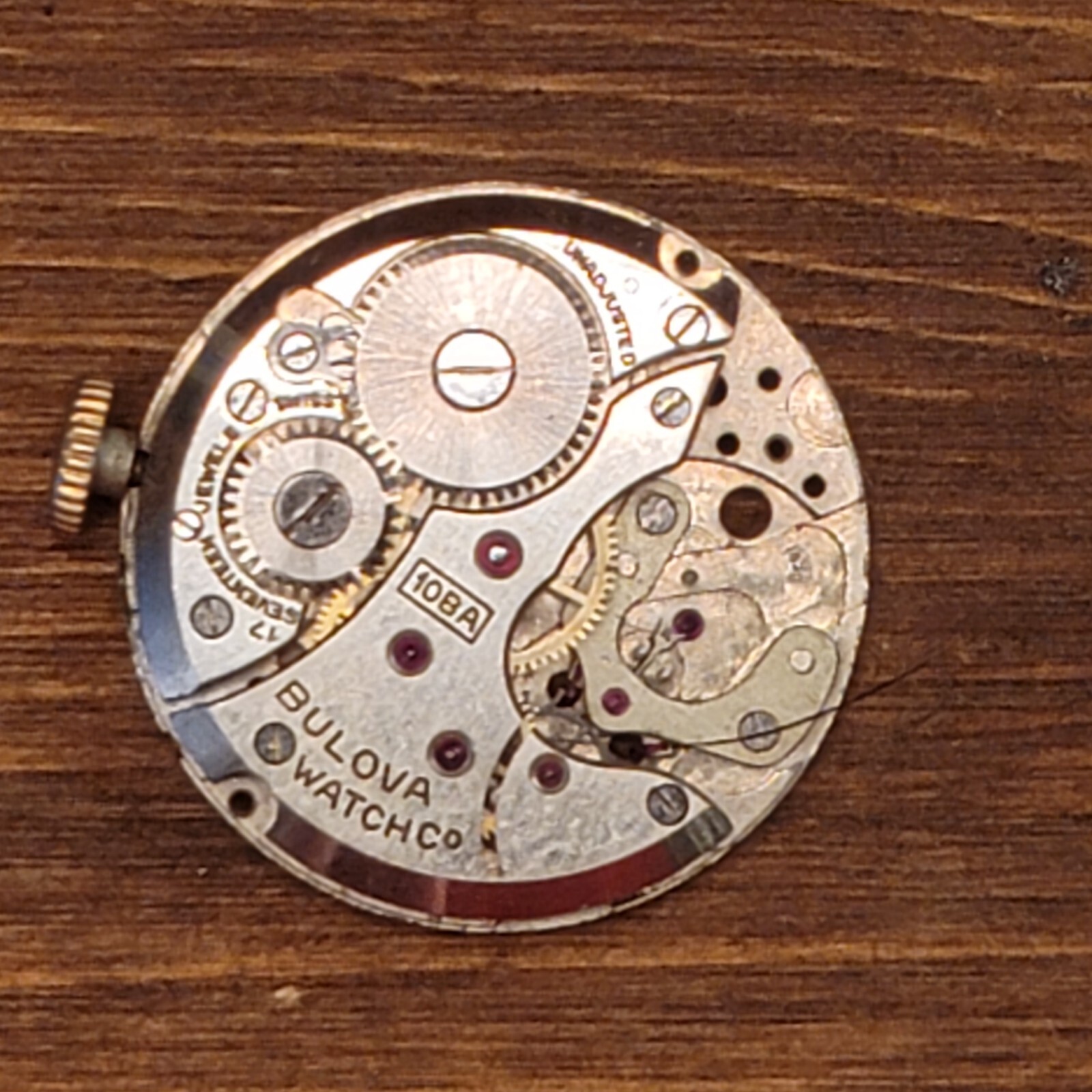 Lot of 4 VTG Watch Movement for Parts – Elgin / Bulova / Waltham / Ingersoll