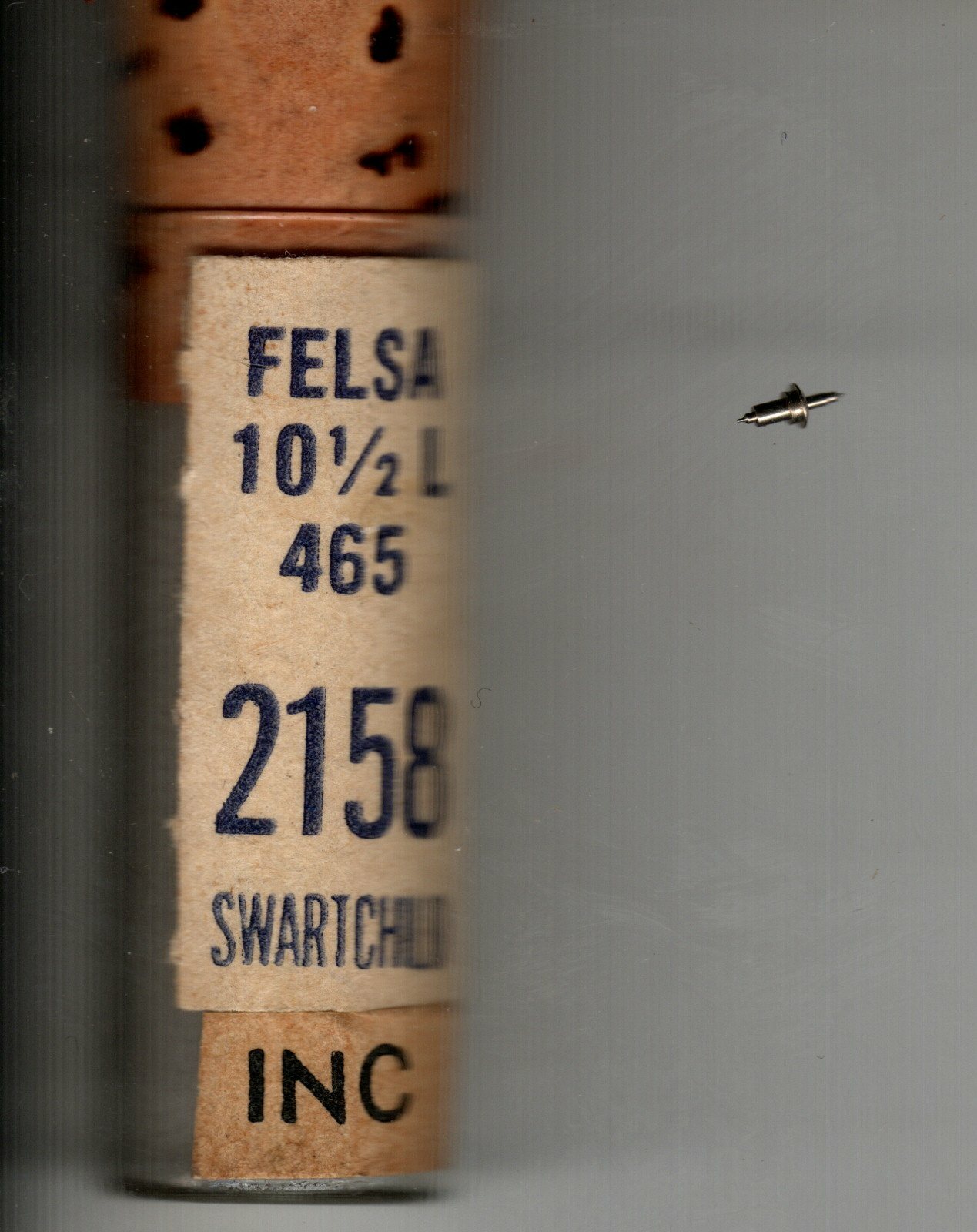 Vintage NOS Balance Staff for Felsa 465 INC. from Swartchild’s Asst.49985 (one)