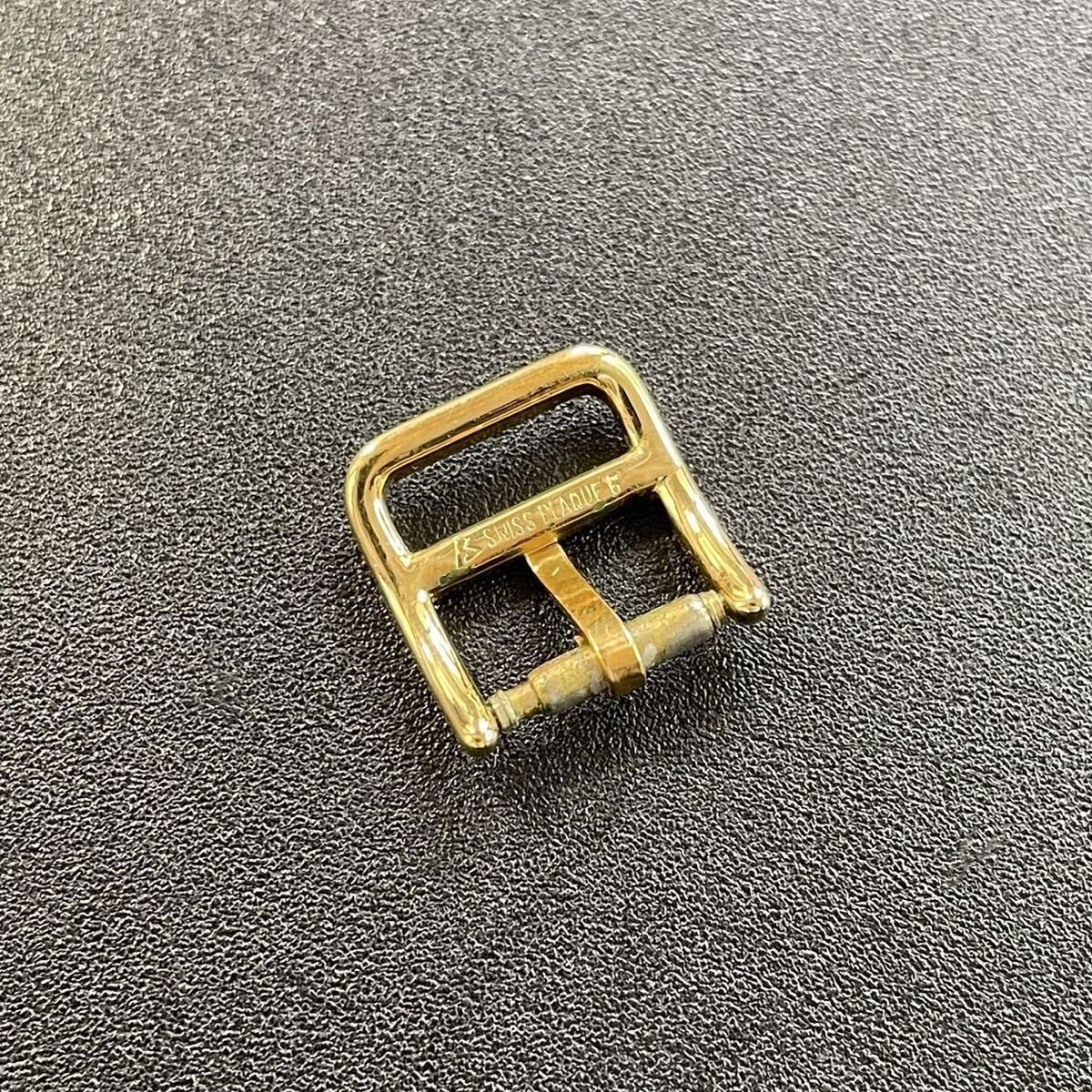 Genuine Hermès Watch Buckle 10mm GP Gold Plated for Leather Strap