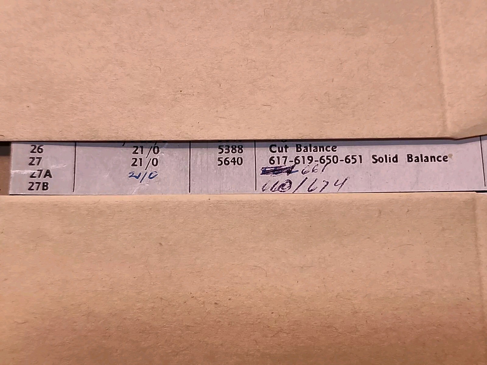 Lot Of 6 NOS Elgin 21/0 Balance Staffs-2 Each Of 3 Types Parts Spares