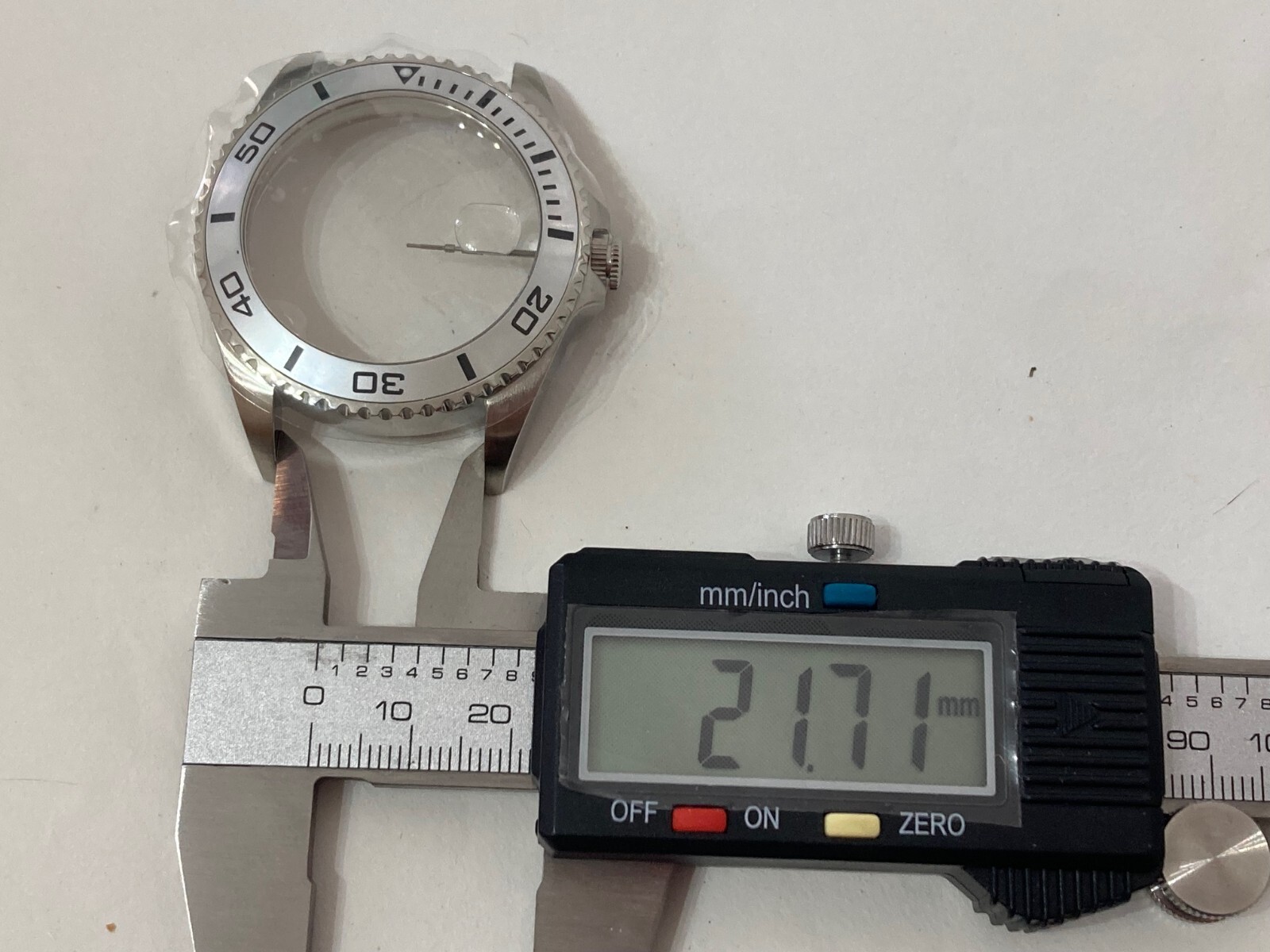 SPARE PARTS ACCESSORY STEEL CASE PHILIP WATCH CARIBE NEW.18