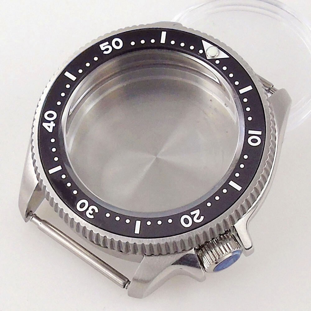 20ATM Watch Case Fit NH34 NH35 NH36 Sapphire Glass 37mm Ceramic Bezel 120 Clicks