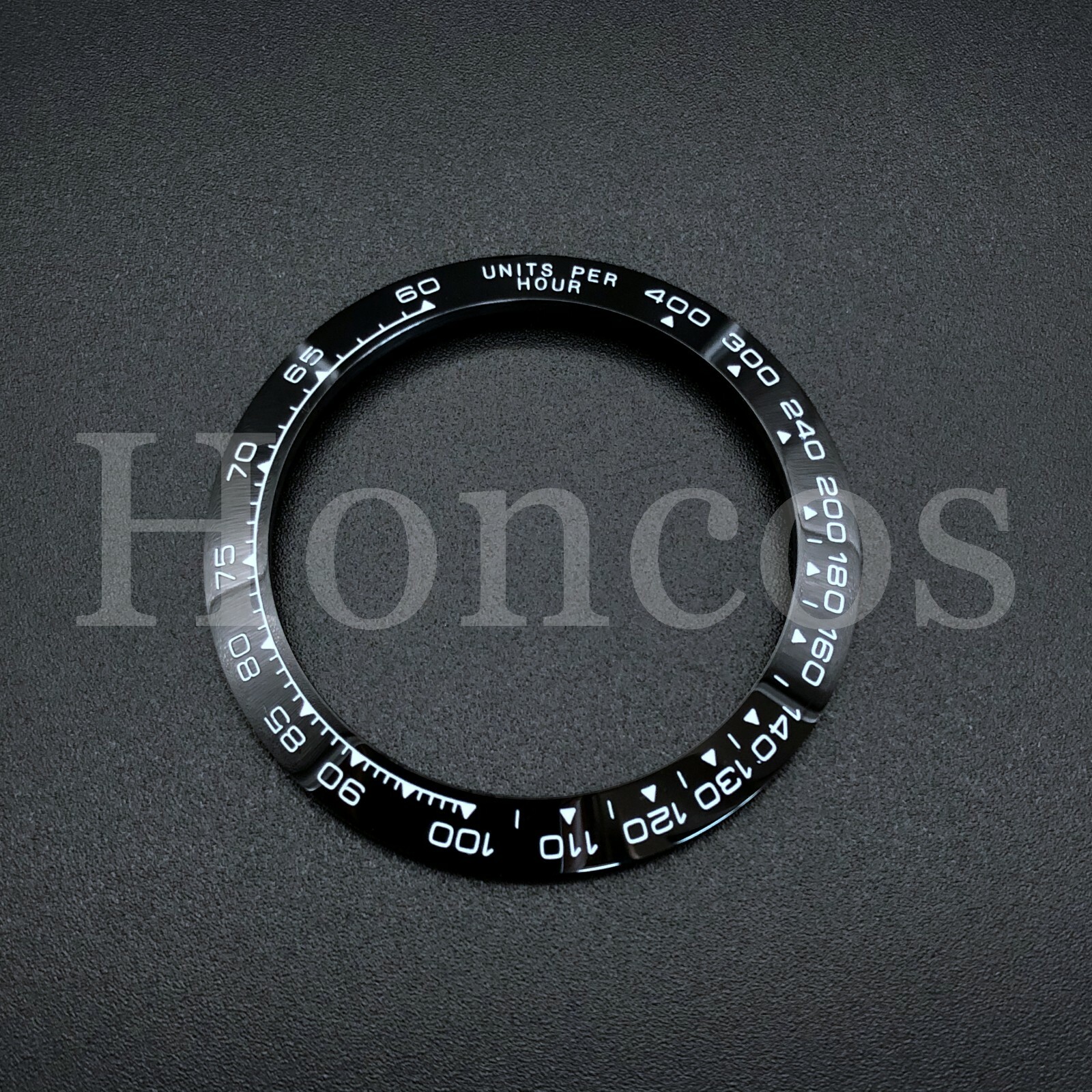TOP QUALITY CERAMIC BEZEL IN BLACK WHITE ENGRAVED FITS FOR ROLEX DAYTONA 16520