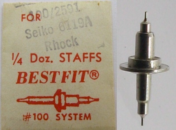 Seiko 6119 A … watch part: balance staff for antichoc #723