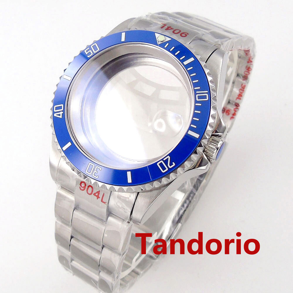 40mm AR Coating Sapphire Glass Fit NH34 NH35 NH36 ETA 2824 2836 PT5000 Oyster