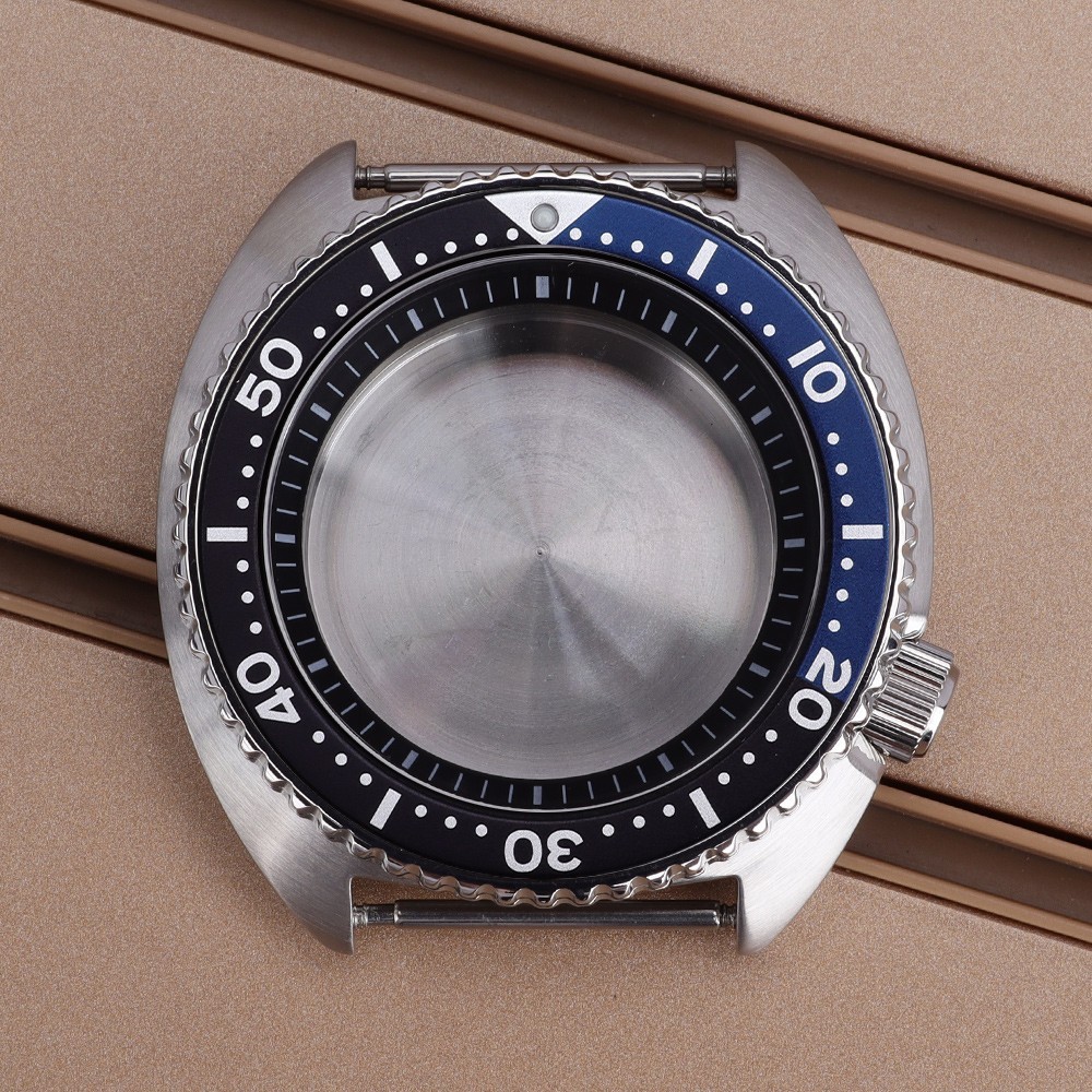 FEIYASHI turtle SKX007 Style 45mm Pilot Watch Case Sapphire For Seiko NH35 NH36