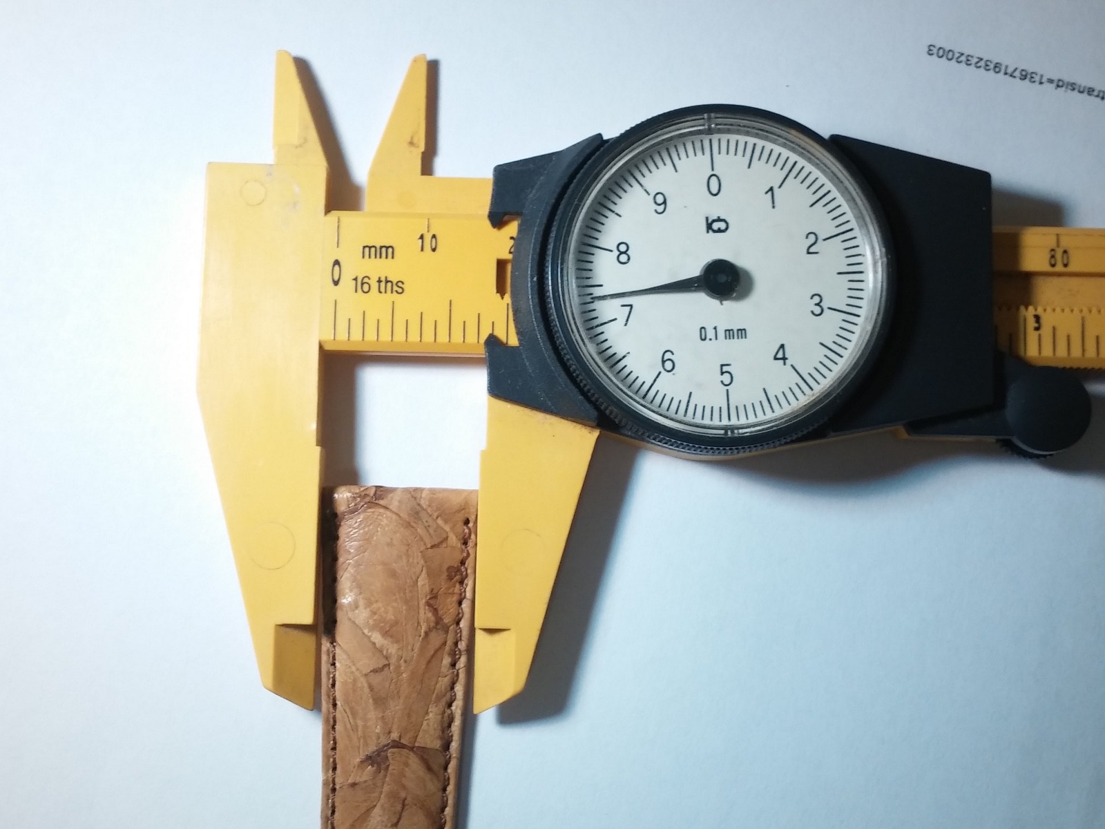 Rado band/strap and buckle, BROWN/CAMOUFLAGE, 17/14mm Made in Austria, genuine l
