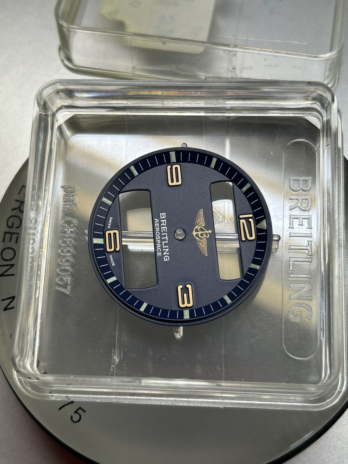 Genuine Breitling Aerospace Blue Dial For F56062 F56059 E56059 E56062 80360